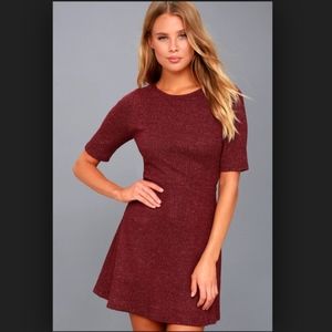 Lulus Short Sleeved Sweater Dress